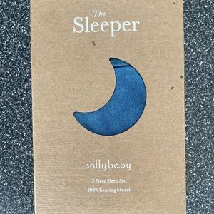 Solly Baby Sleeper in Blue Tie-dye (discontinued color)